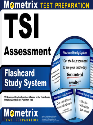 cover image of TSI Assessment Flashcard Study System